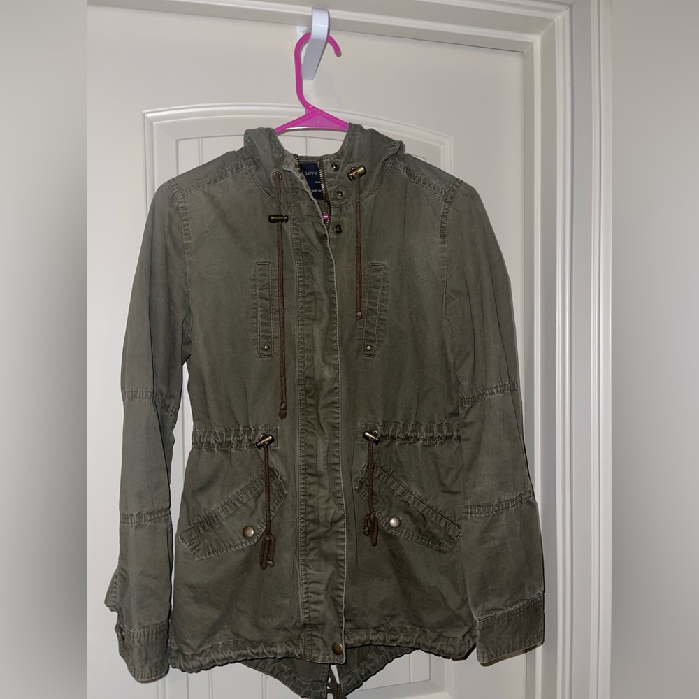 Love Tree Military Jacket